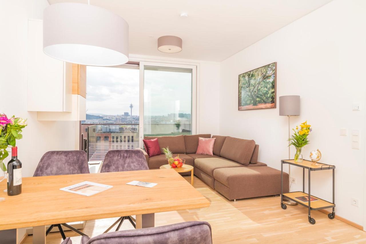 Triiiple Tower Dream Apartments With Rooftop-Summer-Pool Вена Экстерьер фото