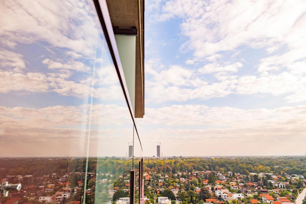 Triiiple Tower Dream Apartments With Rooftop-Summer-Pool Вена Экстерьер фото