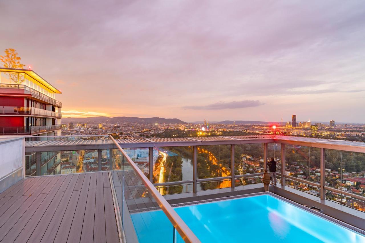 Triiiple Tower Dream Apartments With Rooftop-Summer-Pool Вена Экстерьер фото